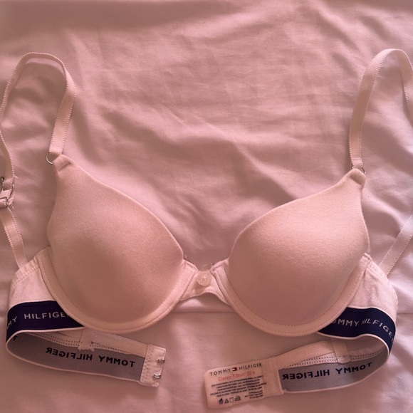 White TOMMY HILFIGER Women’s Basic comfort Push up Bra 32 A - Picture 3 of 6